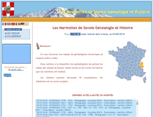 Tablet Screenshot of marmottesdesavoie.fr